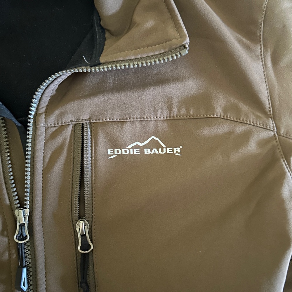 Eddie Bauer jacket, men’s L, brown